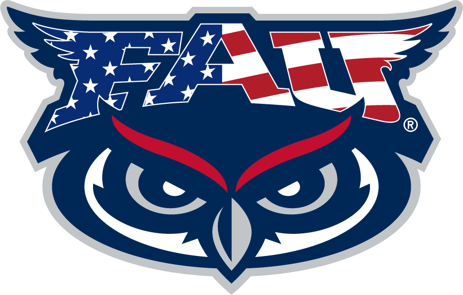 Florida Atlantic Owls 2019-Pres Secondary Logo diy DTF decal sticker